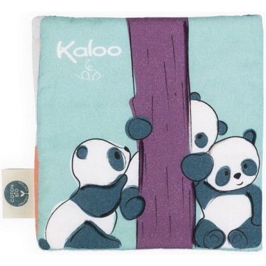 Livre d'éveil coton bio Panda - Partenariat Wwf® - Kaloo Livre d'éveil coton bio Panda - Partenariat Wwf® - Kaloo