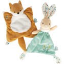 Fripons - Doudou Triangle Lapin Justin - 20Cm - Kaloo