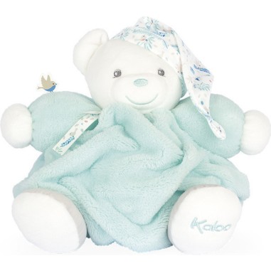 Peluche ourson Patapouf Vert d'eau - 25 cm - Kaloo