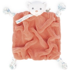 Doudou ourson corail 20cm - Plume - Kaloo 2