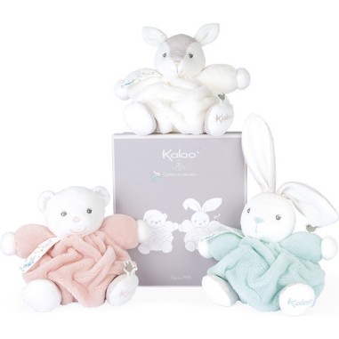 Peluche lapin Patapouf Vert d'eau - 20 cm - Kaloo Peluche lapin Patapouf Vert d'eau - 20 cm - Kaloo