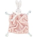 Doudou Lapinou Rose Poudre Plume 20 cm - Kaloo