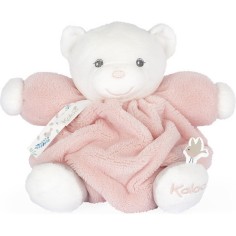 Doudou Patapouf ourson rose poudré petit 20cm - Plume - Kaloo 2