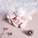 Doudou Patapouf ourson rose poudré petit 20cm - Plume - Kaloo