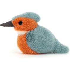 Peluche Martin Pêcheur oiseau Birdling Kingfisher - Jellycat 2