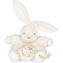 Peluche musicale lapin Patapouf Crème - 15 cm - Kaloo