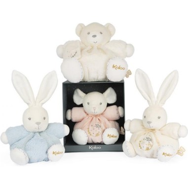 Peluche musicale lapin Patapouf Crème - 15 cm - Kaloo Peluche musicale lapin Patapouf Crème - 15 cm - Kaloo