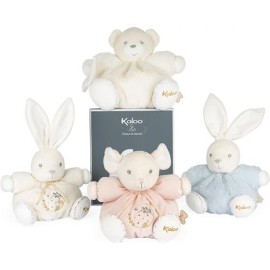 Peluche musicale lapin Patapouf Crème - 15 cm - Kaloo Peluche musicale lapin Patapouf Crème - 15 cm - Kaloo