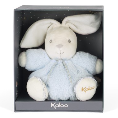 Peluche lapin Patapouf Bleu - 15 cm - Kaloo Peluche lapin Patapouf Bleu - 15 cm - Kaloo