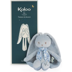 Peluche Pantin Lapin Bleu Lapinoo 25 cm - Kaloo