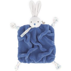 Doudou Lapinou Bleu Ocean Plume 20 cm - Kaloo 2