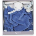 Doudou Lapinou Bleu Ocean Plume 20 cm - Kaloo