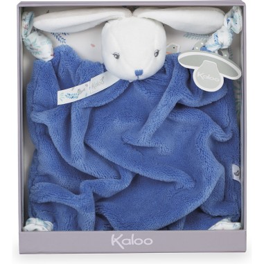 Doudou Lapinou Bleu Ocean Plume 20 cm - Kaloo Doudou Lapinou Bleu Ocean Plume 20 cm - Kaloo