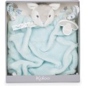 Doudou Faon Vert Eau Plume 20 cm - Kaloo