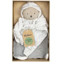 Petit pas doudou coton bio ourson gris - Kaloo Petit pas doudou coton bio ourson gris - Kaloo