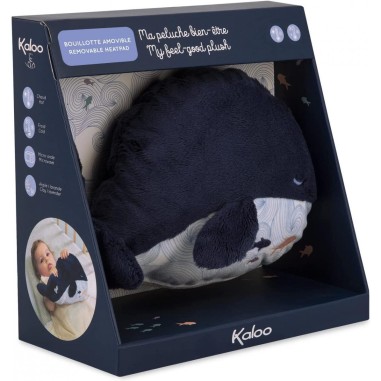 Peluche bouillotte chaud et froid Baleine medium - Kaloo Peluche bouillotte chaud et froid Baleine medium - Kaloo