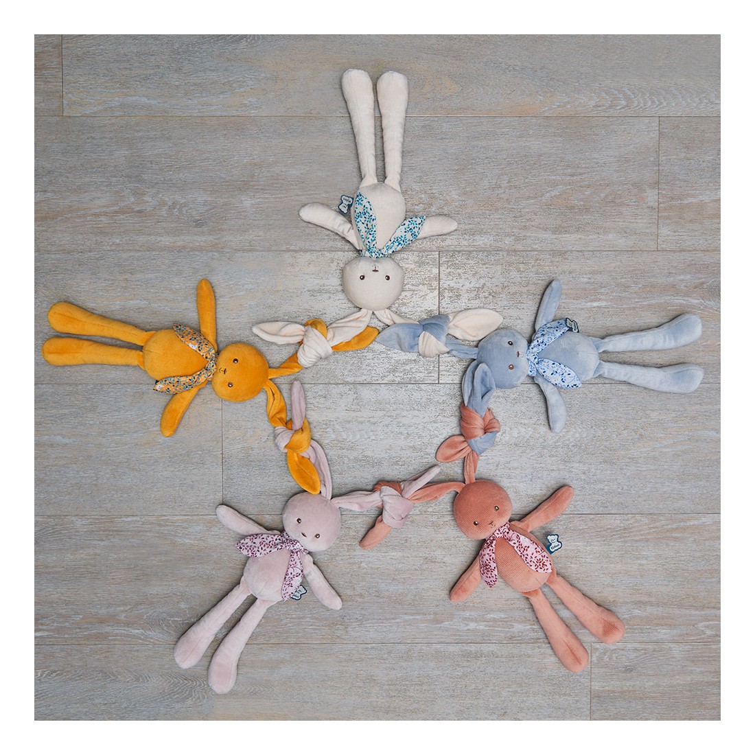 Lapinoo doudou lapin terracotta 35 cm - Kaloo - Trésors d'Enfance