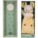 Carre douceur doudou souris fruit de la passion - Kaloo