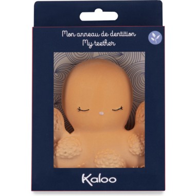 Anneau de dentition en caoutchouc naturel - Poulpe - Kaloo Anneau de dentition en caoutchouc naturel - Poulpe - Kaloo