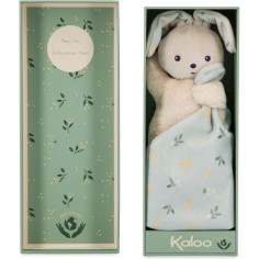 Carré douceur : Doudou lapin Bouquet d'agrumes 17 cm - Kaloo