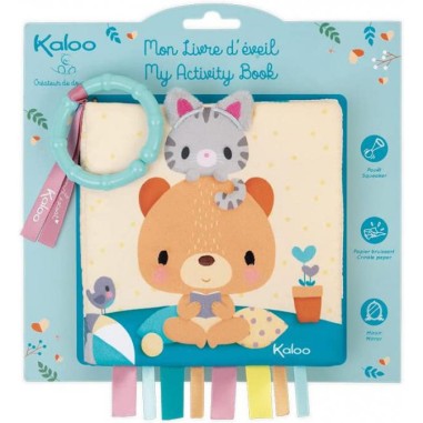 Livre d'éveil Choo - À la maison - Kaloo Livre d'éveil Choo - À la maison - Kaloo