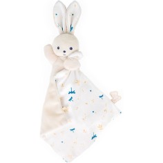 Carré douceur : Doudou lapin Blanc délicat 17 cm - Kaloo 2