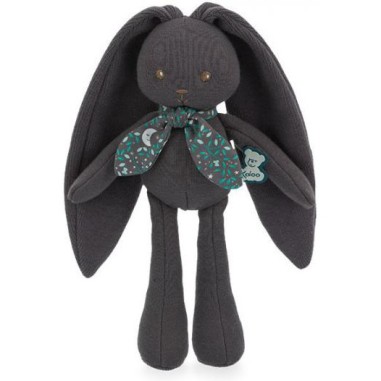 Peluche Pantin Lapin Gris Violine Lapinoo 25 cm - Kaloo Peluche Pantin Lapin Gris Violine Lapinoo 25 cm - Kaloo