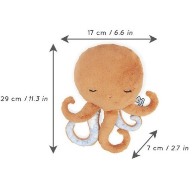 Peluche bouillotte chaud et froid Poulpe medium - Kaloo Peluche bouillotte chaud et froid Poulpe medium - Kaloo