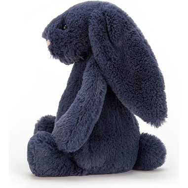 Lapin Bleu Marine Bashful - Medium 31cm - Jellycat Lapin Bleu Marine Bashful - Medium 31cm - Jellycat
