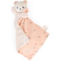 Carré douceur : Doudou ours Feuilles d'amour 17 cm - Kaloo