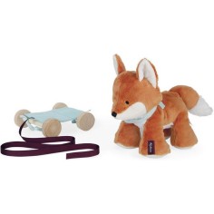 Peluche à tirer Paprika le renard 26cm - Les Amis - Kaloo 2