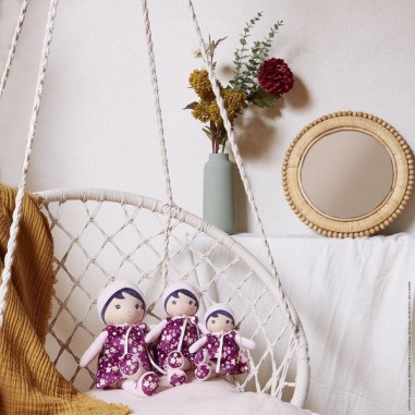 Ma première poupée en tissu Violette - 25 cm - Kaloo Ma première poupée en tissu Violette - 25 cm - Kaloo