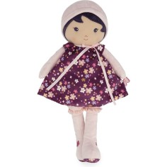 Poupée Kaloo Jade K En Tissu | 32 Cm | Lavable Machine | Cadeau Naissance Fille | Avec Ruban Personnalisable