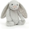 Peluche lapin étoile gris/Shimmer Bashful - 31 cm - Jellycat