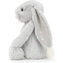 Peluche lapin étoile gris/Shimmer Bashful - 31 cm - Jellycat