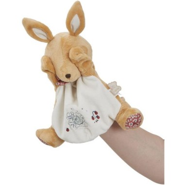 Doudou marionnette Lapin - Petites Chansons Kaloo Doudou marionnette Lapin - Petites Chansons Kaloo
