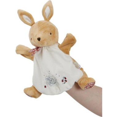 Doudou marionnette Lapin - Petites Chansons Kaloo Doudou marionnette Lapin - Petites Chansons Kaloo