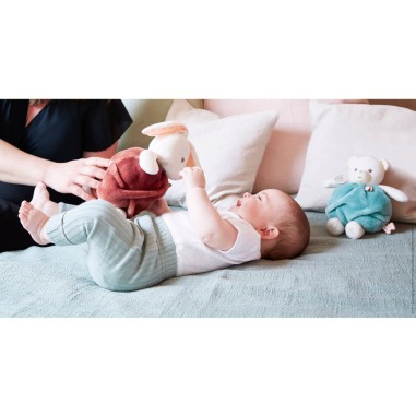 Peluche Bulle d'Amour Ours Vert 23 cm - Plume Kaloo Peluche Bulle d'Amour Ours Vert 23 cm - Plume Kaloo