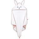 Ma cape de bain Lapin Coquelicot - K'Doux Kaloo Ma cape de bain Lapin Coquelicot - K'Doux Kaloo