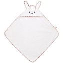Ma cape de bain Lapin Coquelicot - K'Doux Kaloo Ma cape de bain Lapin Coquelicot - K'Doux Kaloo