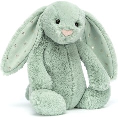 Peluche Lapin Scintillant Vert Bashful - 31cm - Jellycat