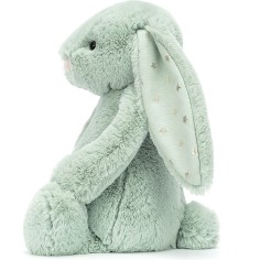 Peluche Lapin Scintillant Vert Bashful - 31cm - Jellycat 2