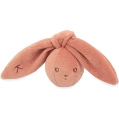 Lapinoo balle hochet lapin terracotta - Kaloo