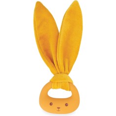 Anneau de dentition en silicone lapin - Ocre - Kaloo