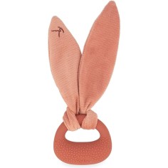 Anneau de dentition en silicone lapin - Terracotta - Kaloo 2