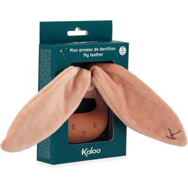 Anneau de dentition en silicone lapin - Terracotta - Kaloo