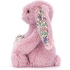 Peluche lapin violet Blossom avec coeur de - Jellycat