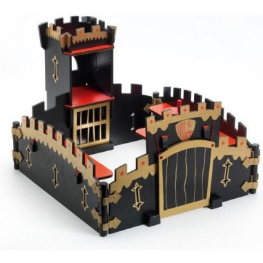 Château Arty Toys chevalier : Ze Black Castel - Djeco Château Arty Toys chevalier : Ze Black Castel - Djeco