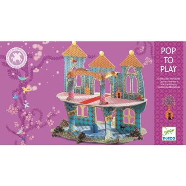 Pop to Play - Château des merveilles 3D à construire - Djeco