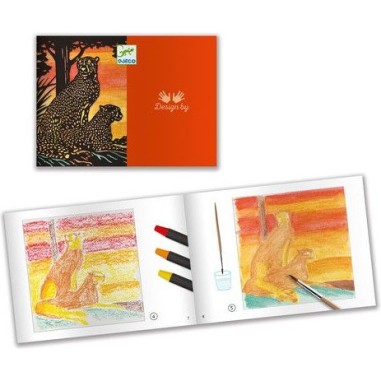 Atelier Aquarelle A Contre Jour - Djeco Atelier Aquarelle A Contre Jour - Djeco